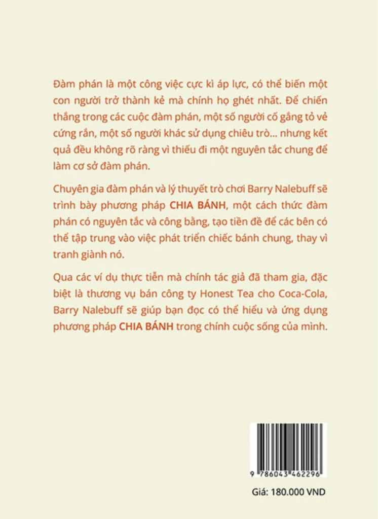 Chia Bánh - Sự Thật Về Đàm Phán