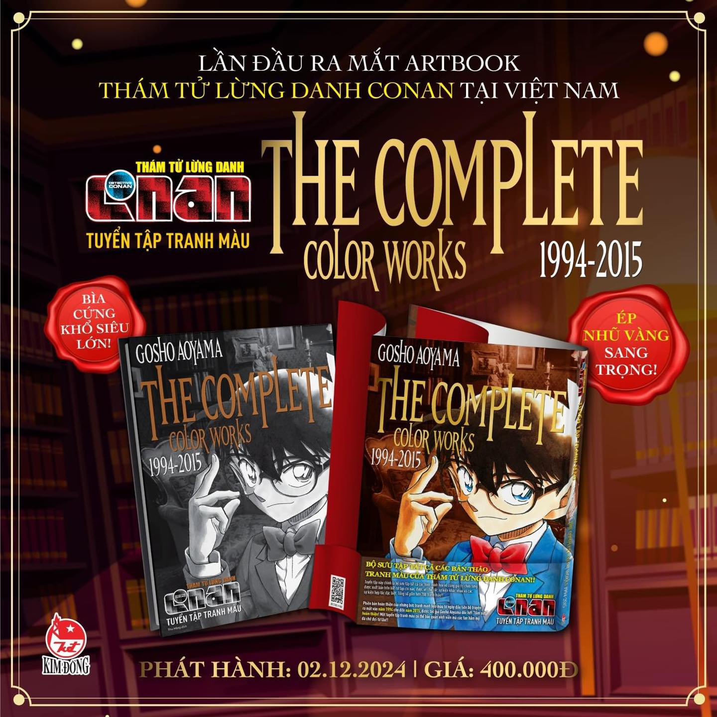 Thám Tử Lừng Danh Conan ARTBOOK - The Complete Color Works 1994 - 2015