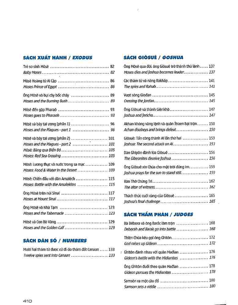 Kinh Thánh Bằng Hình Cựu Ước & Tân Ước (song ngữ Việt Anh)