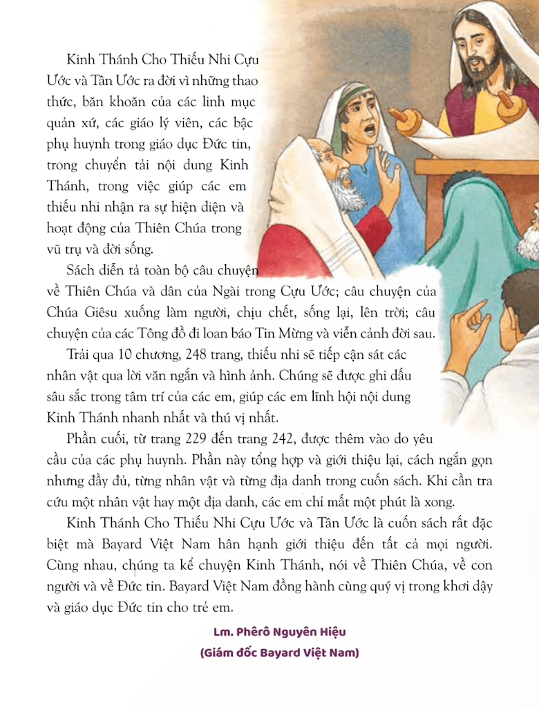 Kinh Thánh Cho Thiếu Nhi Cựu Ước Và Tân Ước