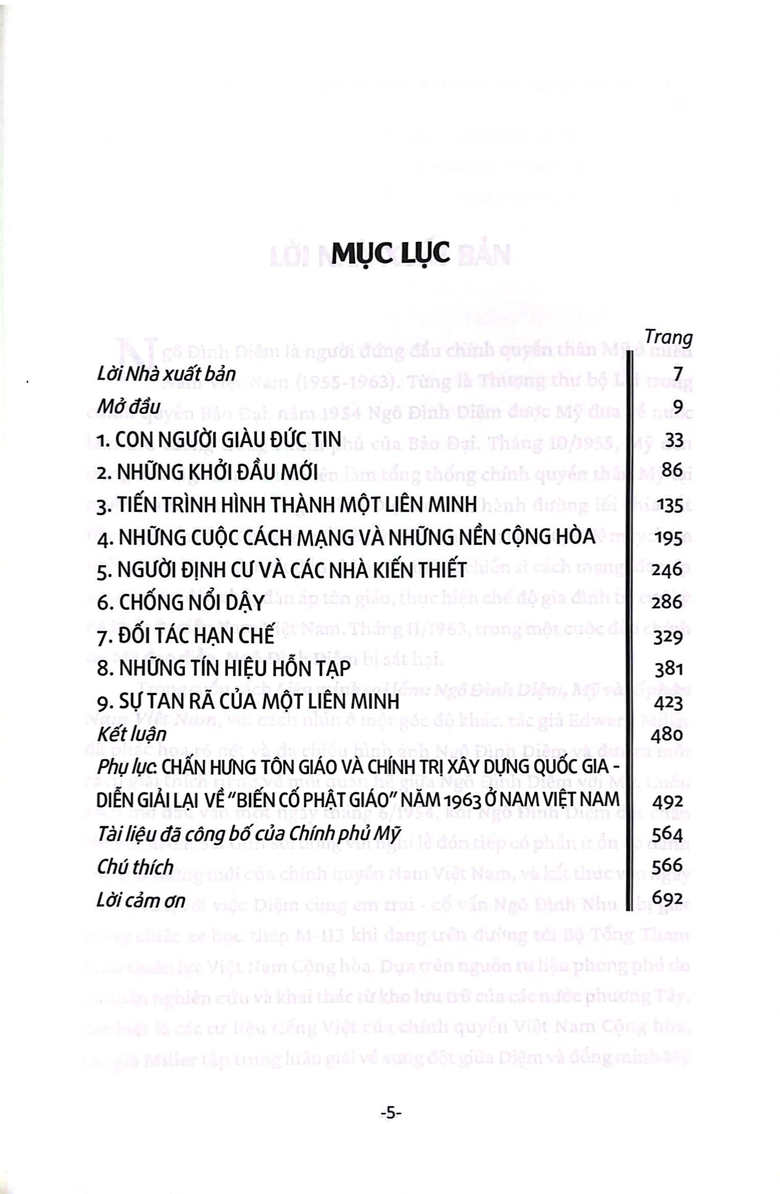 Liên Minh Sai Lầm - Ngô Đình Diệm, Mỹ Và Số Phận Nam Việt Nam