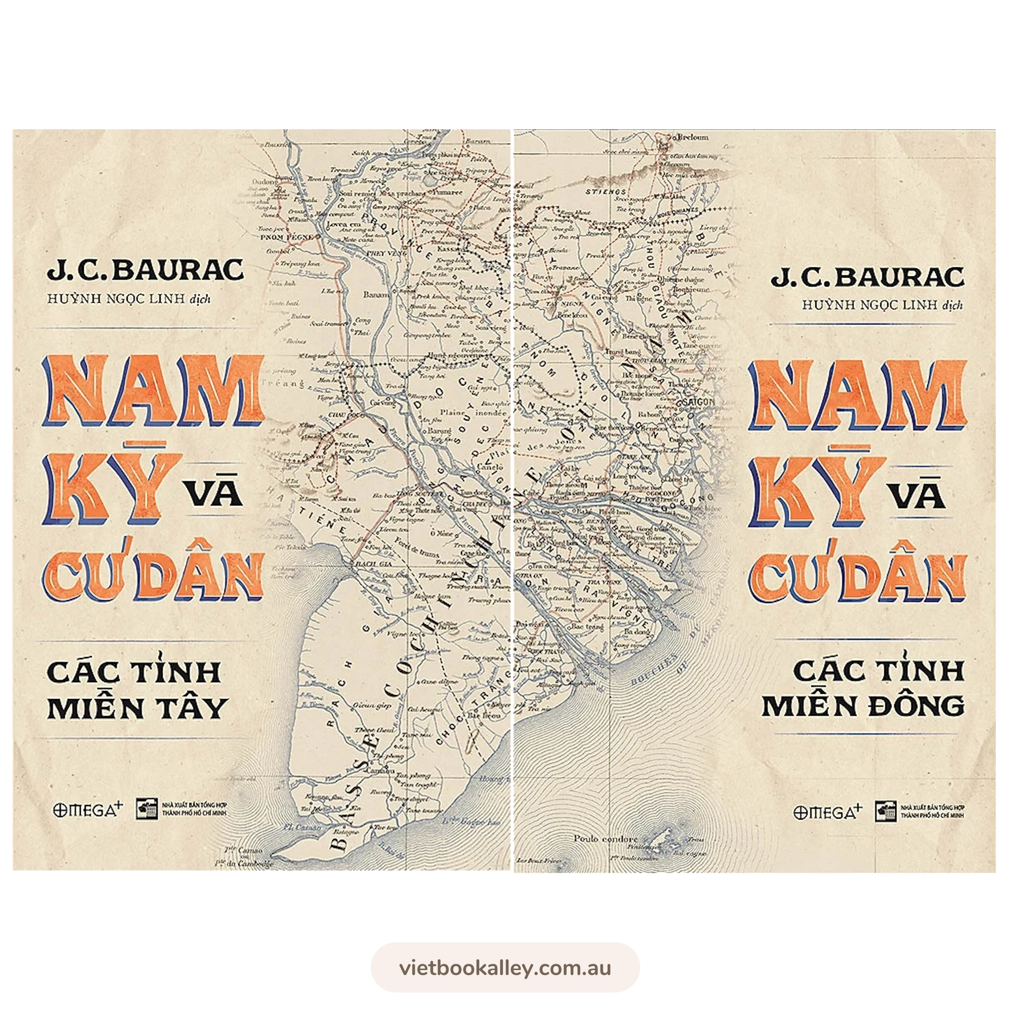 Nam Kỳ Và Cư Dân Các Tỉnh Miền Tây & Miền Đông (bộ 2 cuốn)