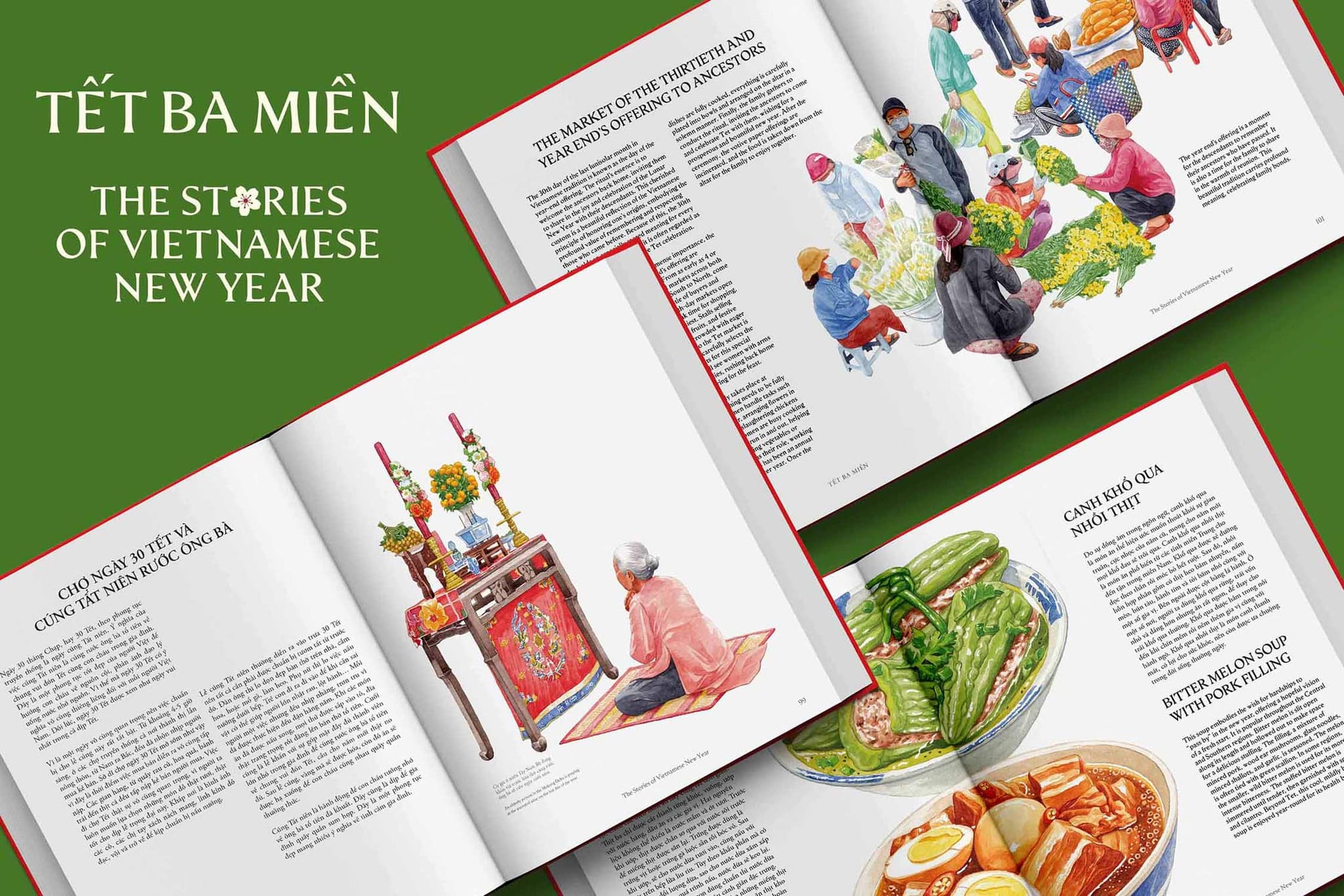 Tết Ba Miền - The Stories of Vietnamese New Year (Vietnamese & English)