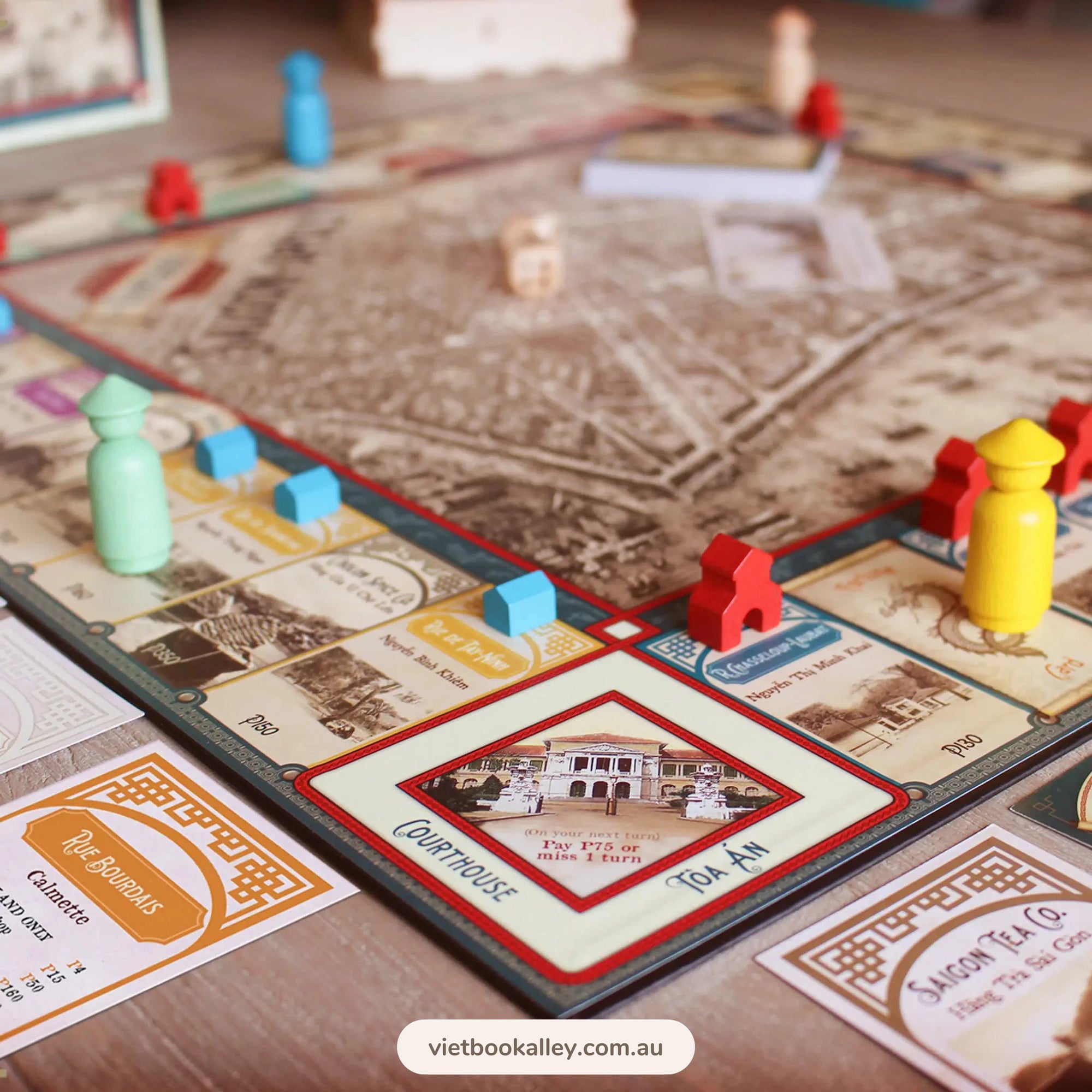 Vintage Saigon Opoly (Board game)