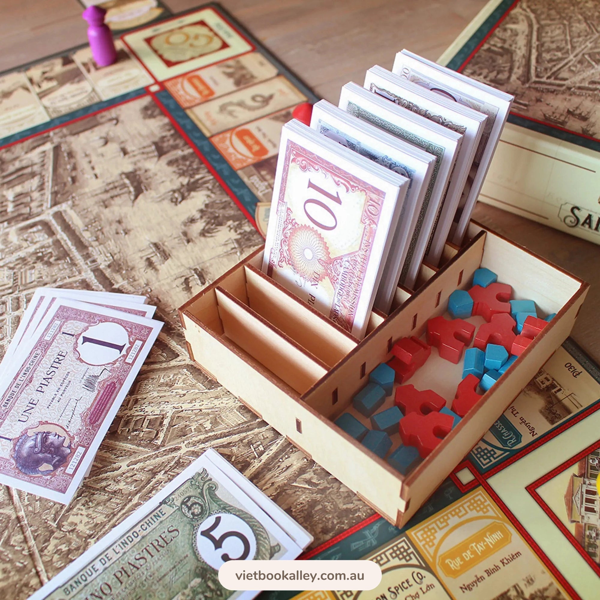Vintage Saigon Opoly (Board game)