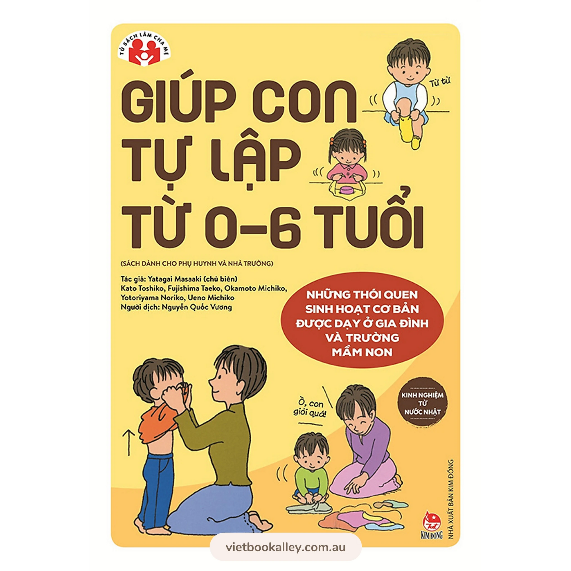 Giúp Con Tự Lập Từ 0-6 Tuổi