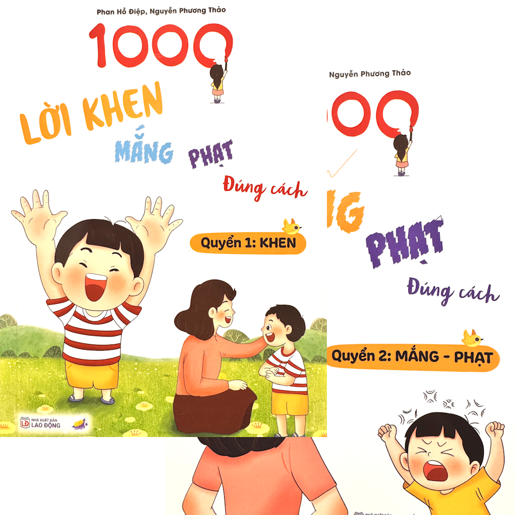 [PRE-ORDER] 1000 Lời Khen Mắng Phạt Đúng Cách (bộ 2 cuốn)
