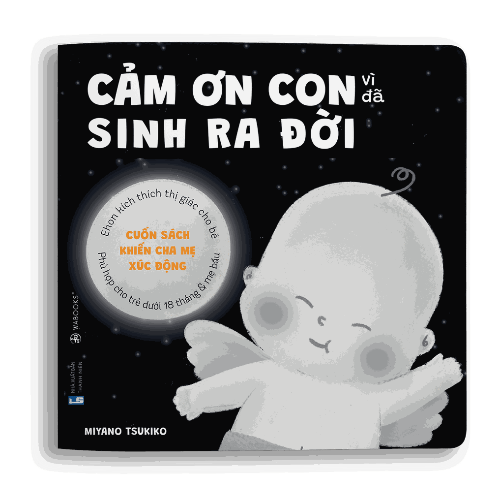 Ehon - Cảm Ơn Con (Bộ 3 cuốn, 0-18 tháng)