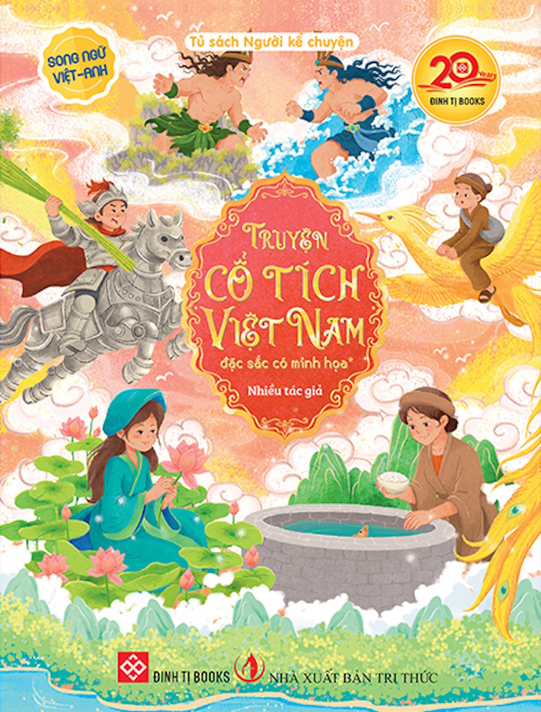 [PRE-ORDER] Truyện Cổ Tích Việt Nam Đặc Sắc Có Minh Họa - (2 Tập) Song Ngữ Việt-Anh - Bìa Cứng