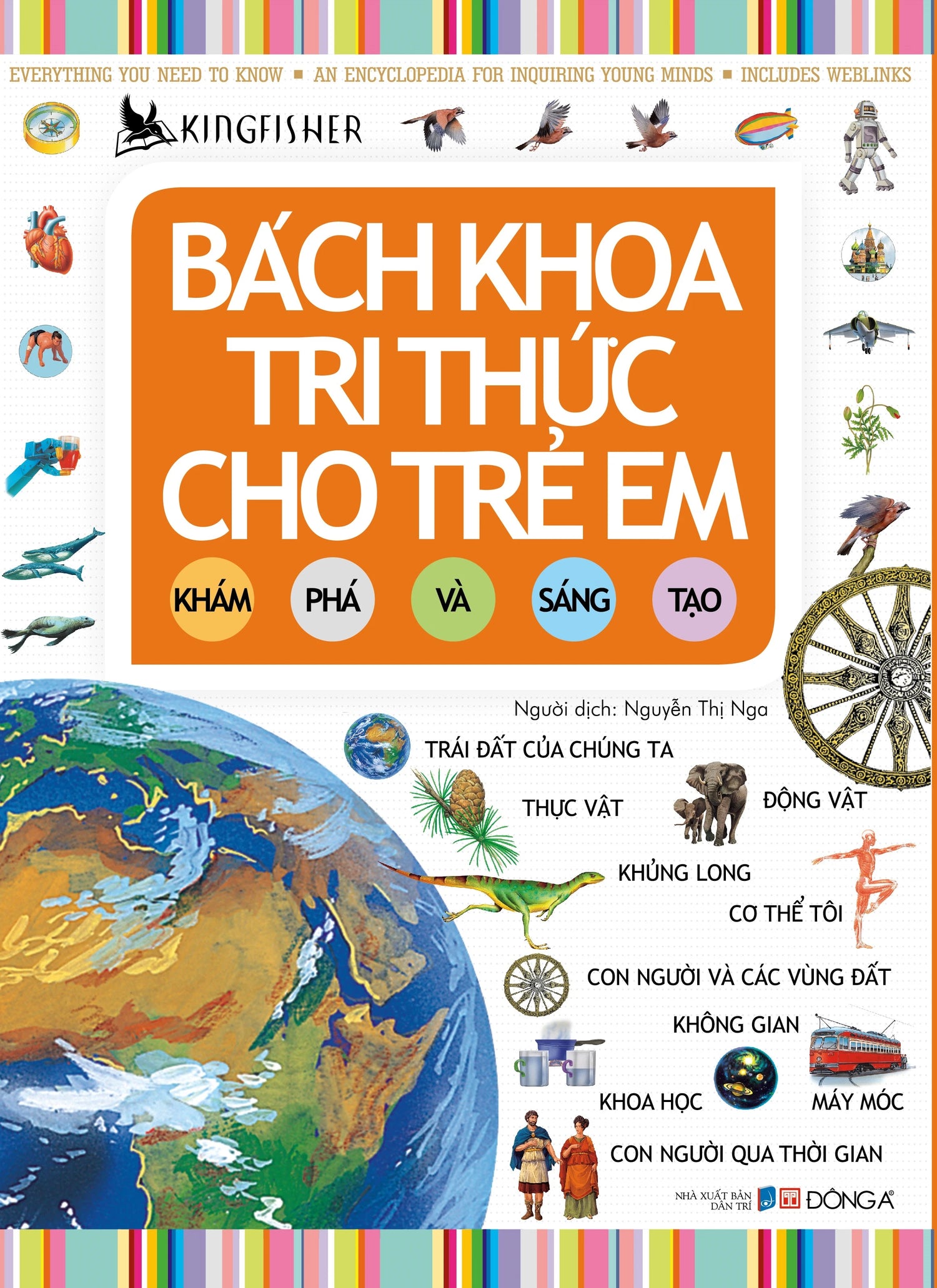 [PRE-ORDER] Bách Khoa Tri Thức Cho Trẻ Em - Khám Phá Và Sáng Tạo