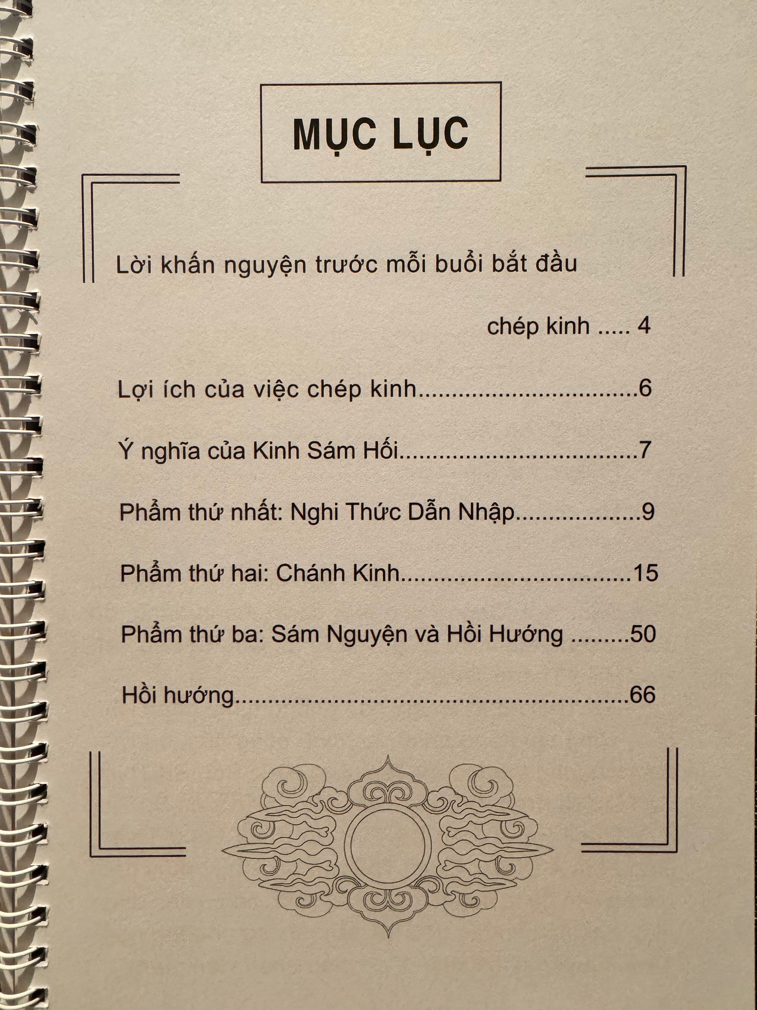 Sổ Chép Kinh - Sám Hối (tặng kèm viết)