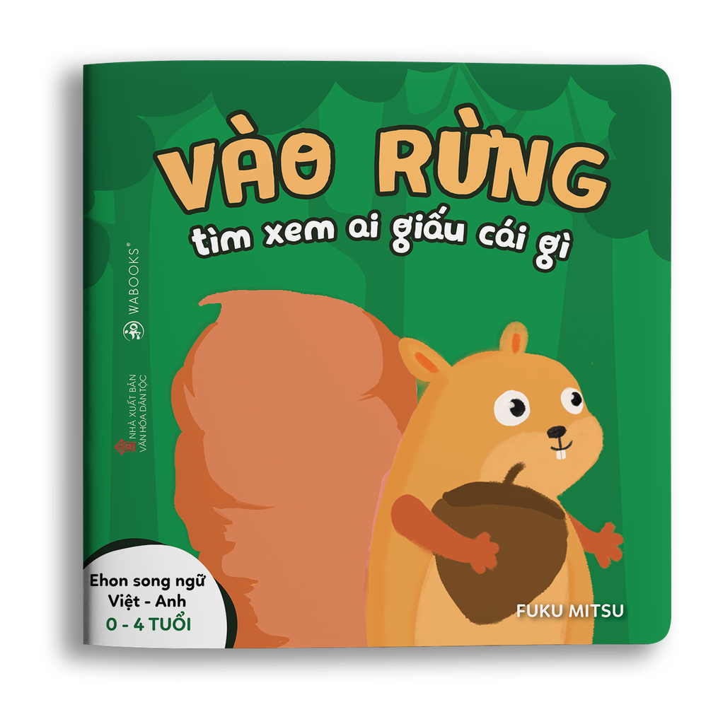 [PRE-ORDER] Ehon - Ai Giấu Cái Gì (Bộ 3 cuốn, 0-4 tuổi)