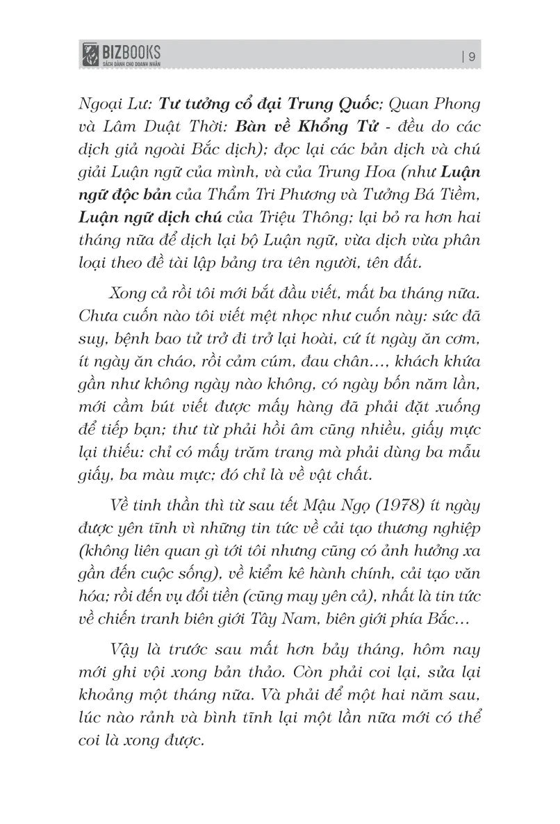[PRE-ORDER] Bách Gia Tranh Minh - Khổng Tử (Nguyễn Hiến Lê)