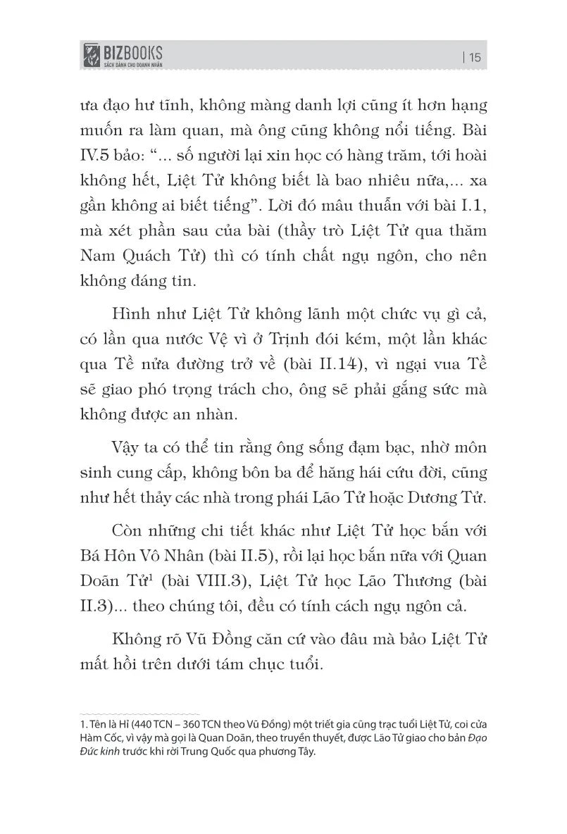 [PRE-ORDER] Bách Gia Tranh Minh - Liệt Tử Dương Tử (Nguyễn Hiến Lê)