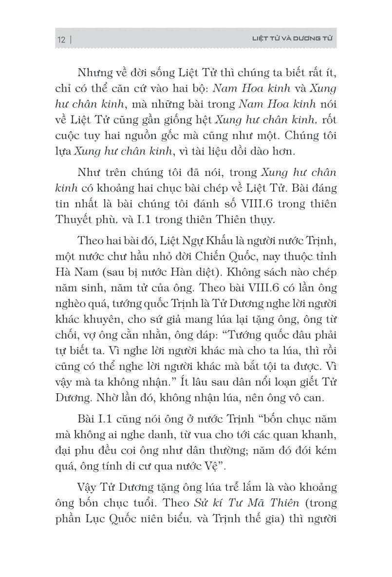 [PRE-ORDER] Bách Gia Tranh Minh - Liệt Tử Dương Tử (Nguyễn Hiến Lê)