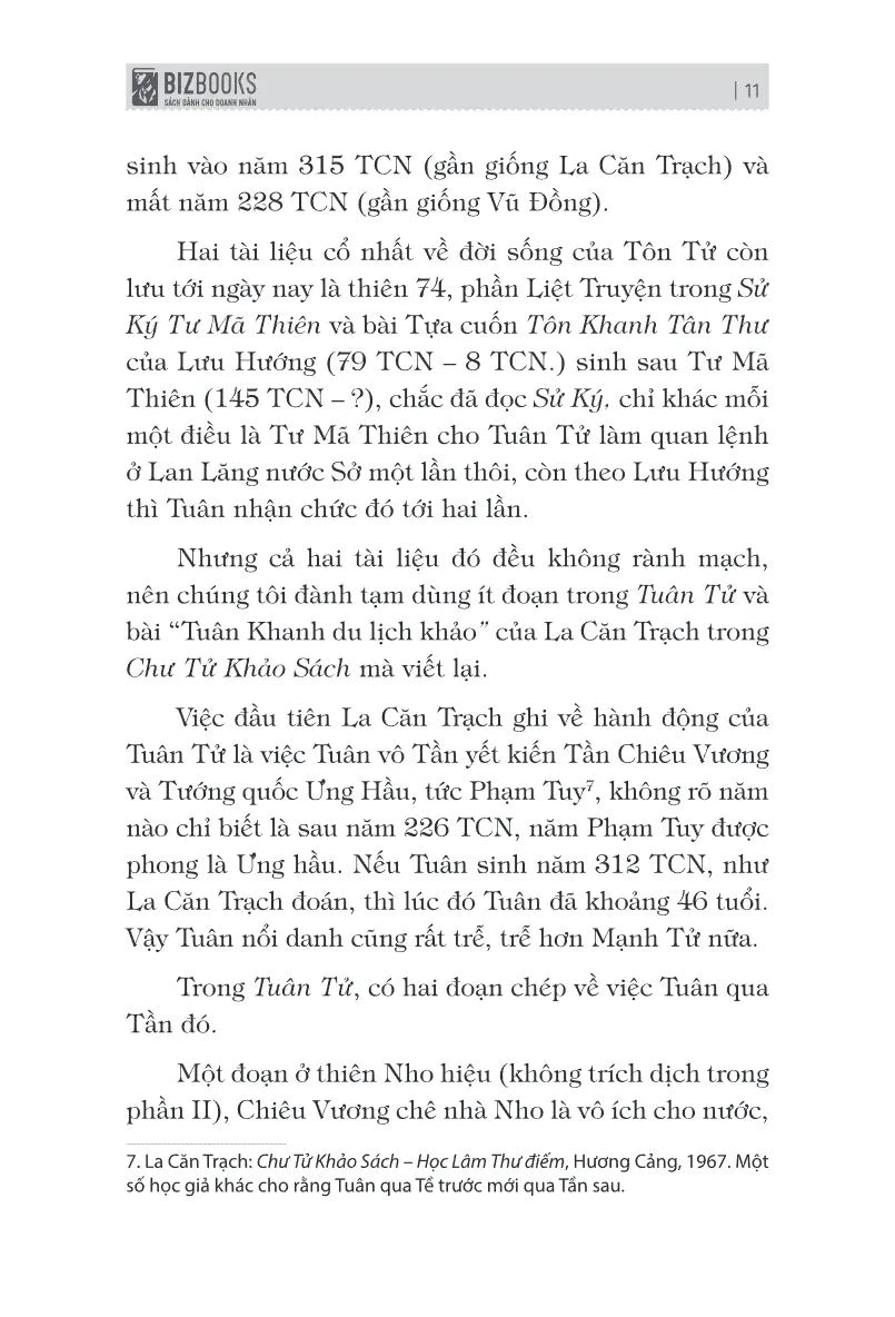 [PRE-ORDER] Bách Gia Tranh Minh - Tuân Tử (Nguyễn Hiến Lê)