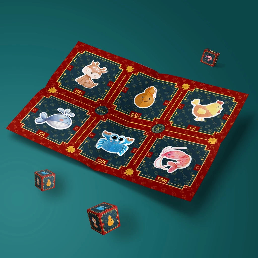 Bộ Bầu Cua Tôm Cá