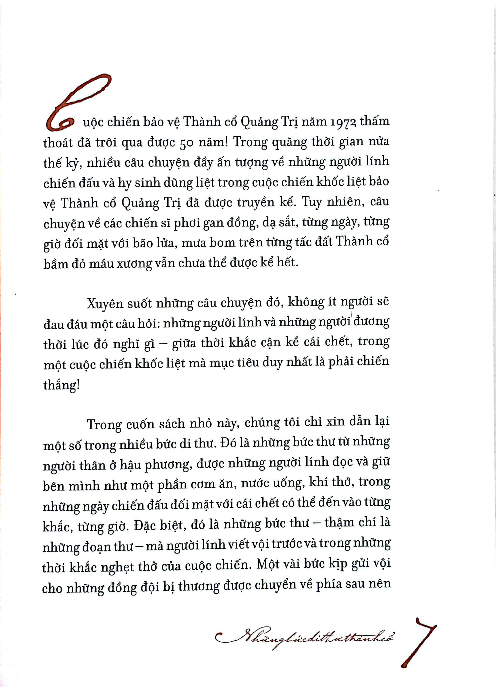 [PRE-ORDER] Những Bức Di Thư Thành Cổ