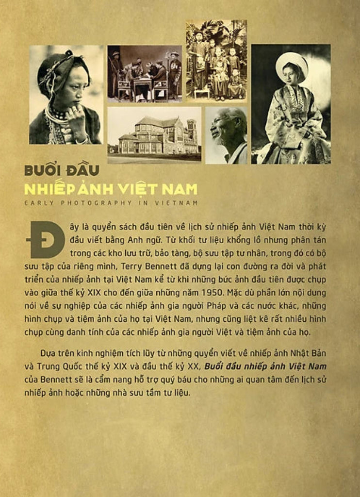 Buổi Đầu Nhiếp Ảnh Việt Nam (Sách Ảnh Màu)