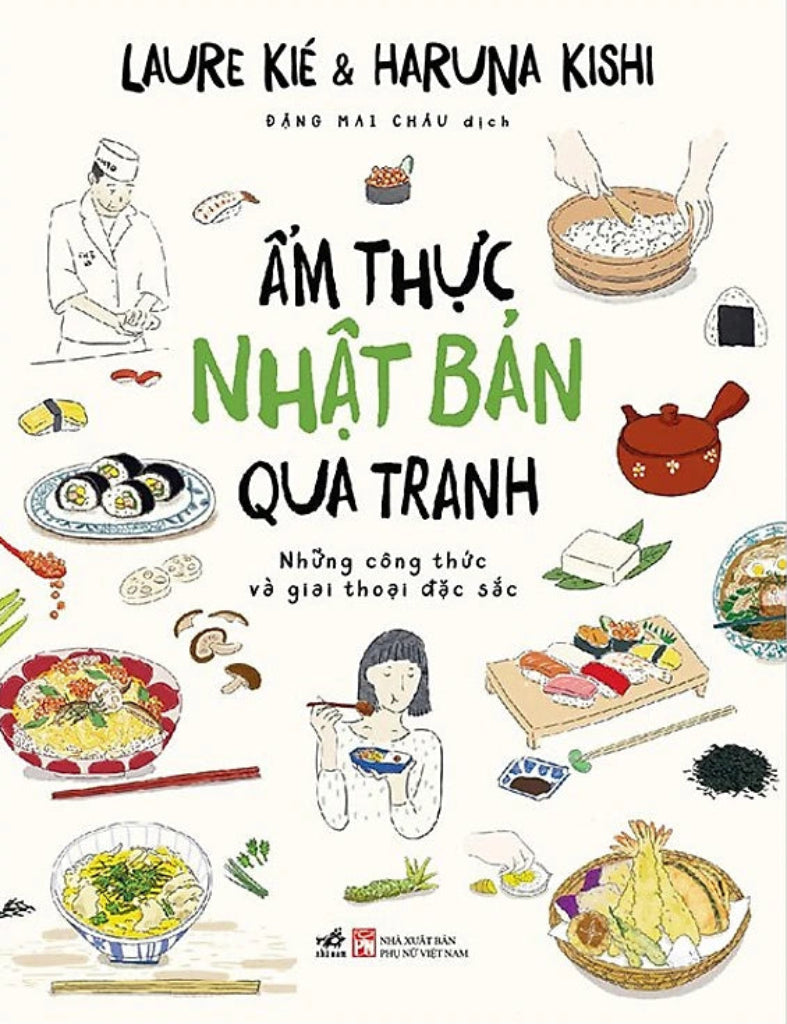 [PRE-ORDER] Ẩm Thực Nhật Bản Qua Tranh