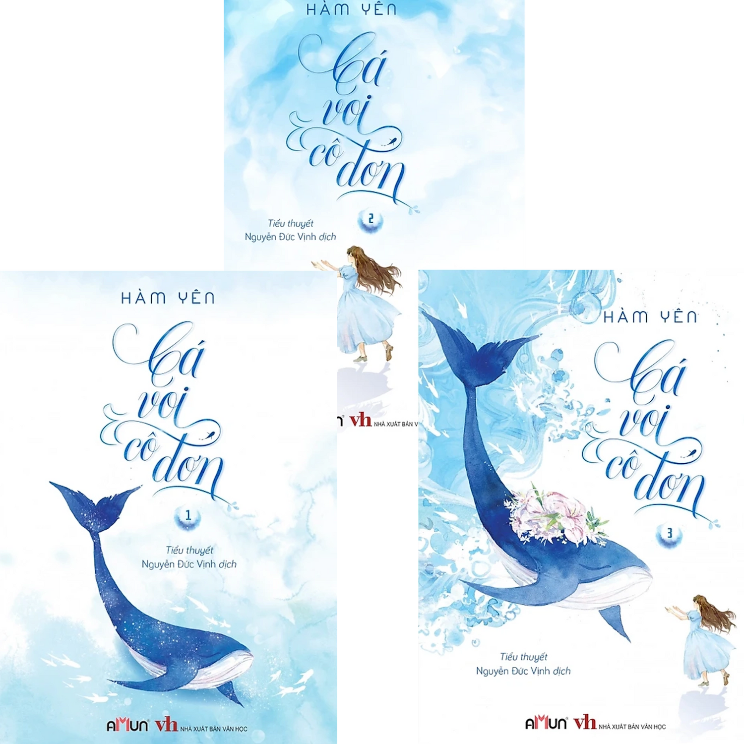 Cá Voi Cô Đơn - Hàm Yên (bộ 3 cuốn)