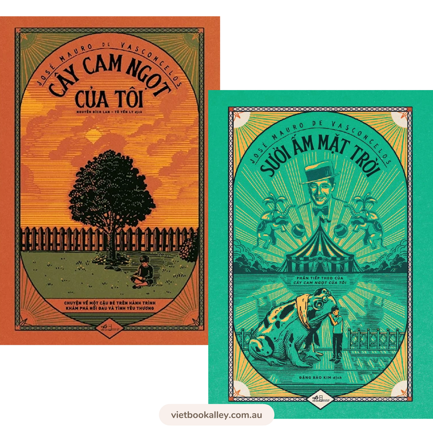Cây Cam Ngọt Của Tôi & Sưởi Ấm Mặt Trời combo