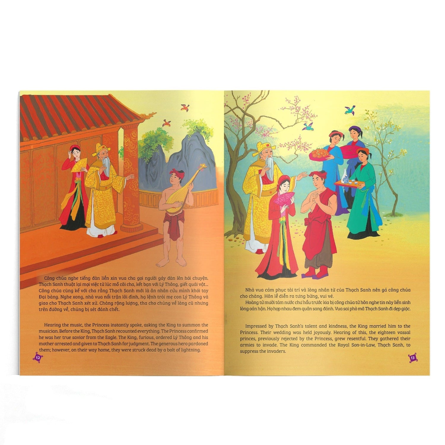 Truyện Cổ Tích Việt Nam Đặc Sắc Song Ngữ (bộ 10 cuốn)