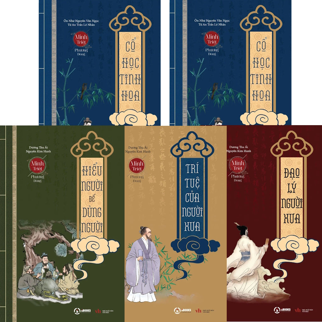 Cổ Học Kỳ Thư Boxset (Cổ Học Tinh Hoa, Trí Tuệ Người Xưa, Đạo Lý Người Xưa, Hiểu Người Để Dùng Người)