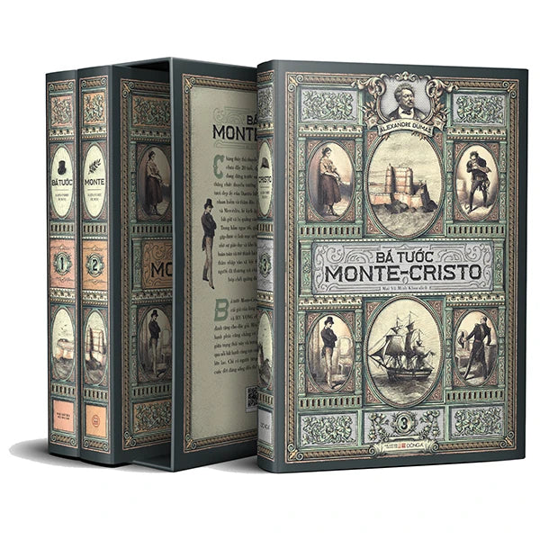 Bá Tước Monte-Cristo (Box set 3 tập)