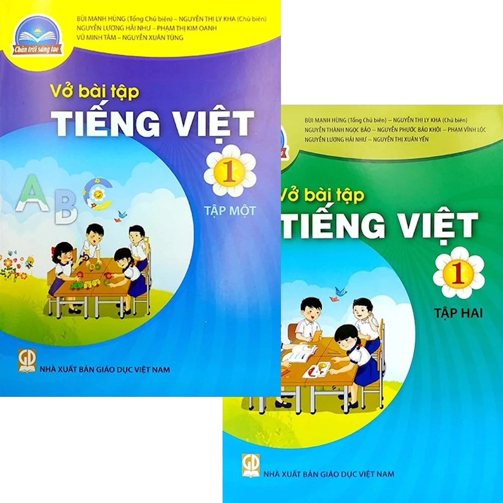 Chân Trời Sáng Tạo - Tiếng Việt 1 - Vở Bài Tập (2 tập)