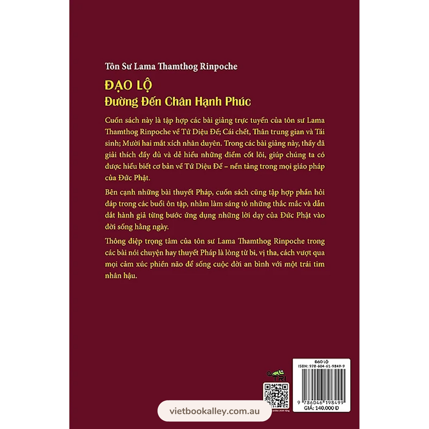 [PRE-ORDER] Đạo Lộ - Đường Đến Chân Hạnh Phúc