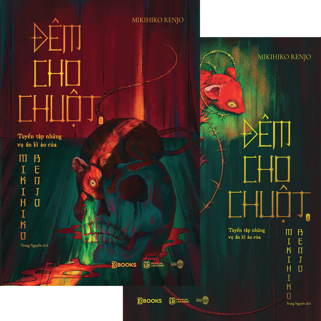 [PRE-ORDER] Đêm Cho Chuột (2 tập) - Tuyển Tập Những Vụ Án Kì Ảo Của Mikihiko Renjo
