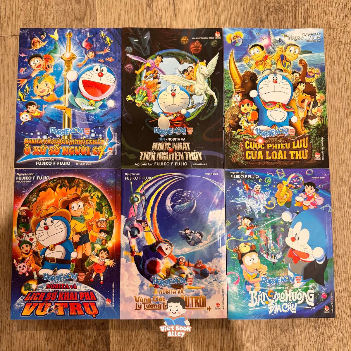 Doraemon Movie Story Màu (6 tập) - Fujiko F. Fujio - Sách Việt Nam tại ...