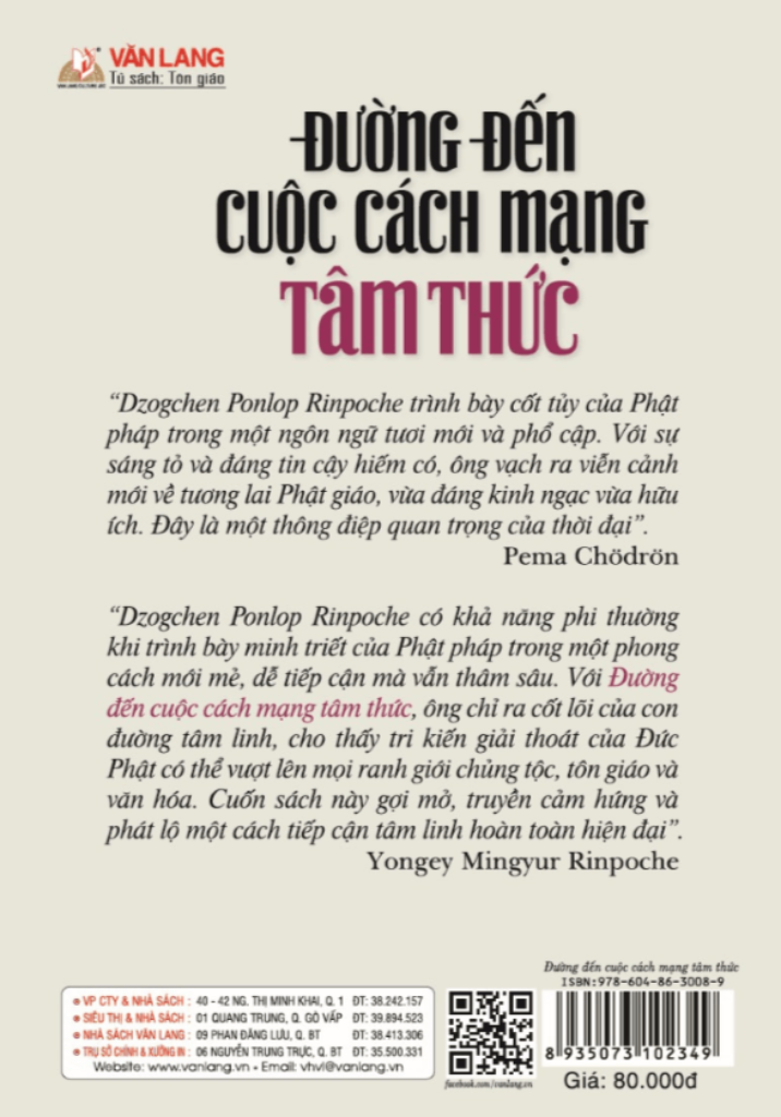[PRE-ORDER] Đường Đến Cuộc Cách Mạng Tâm Thức