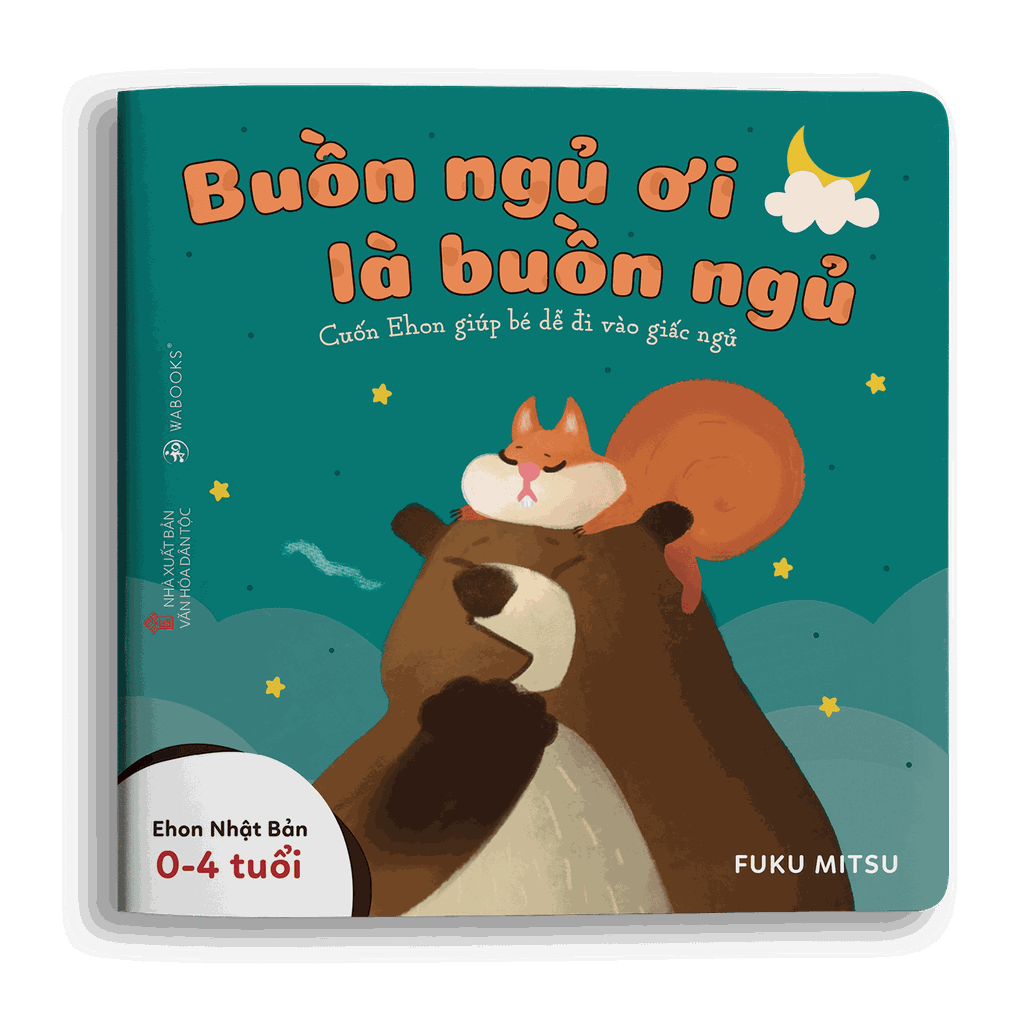 Ehon - Buồn Ngủ (Bộ 3 cuốn 0-4 tuổi)