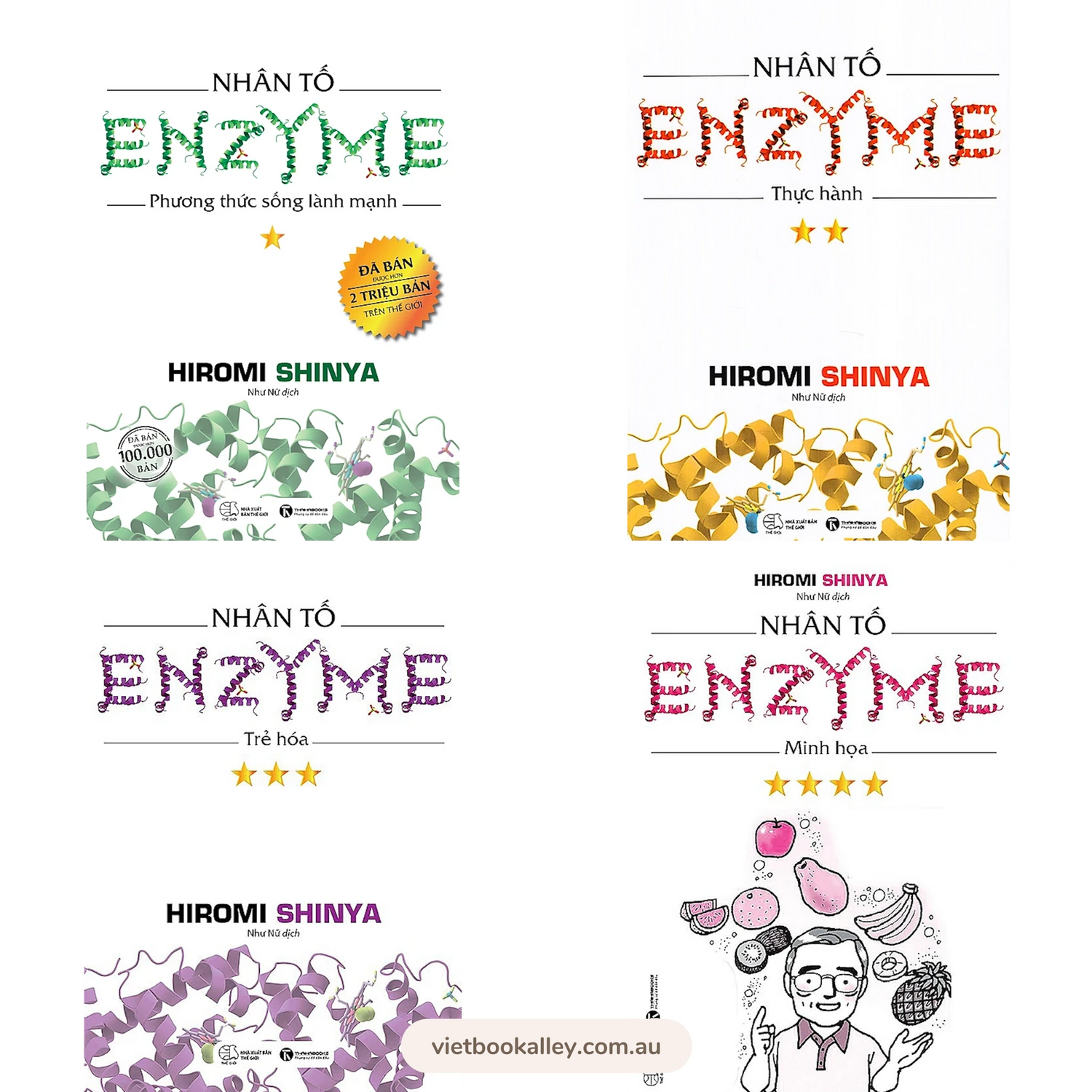 [PRE-ORDER] Nhân Tố Enzyme (bộ 4 cuốn)
