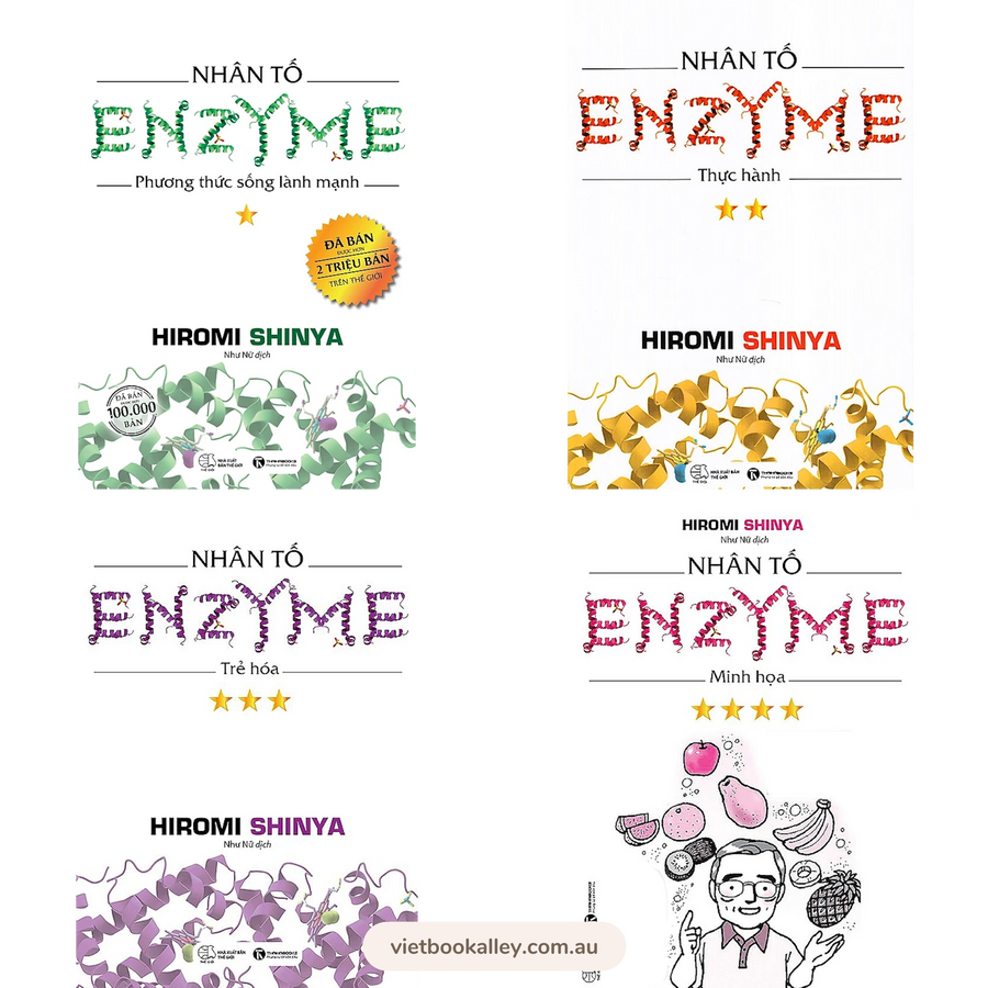 [BACK-ORDER] Nhân Tố Enzyme (bộ 4 cuốn)