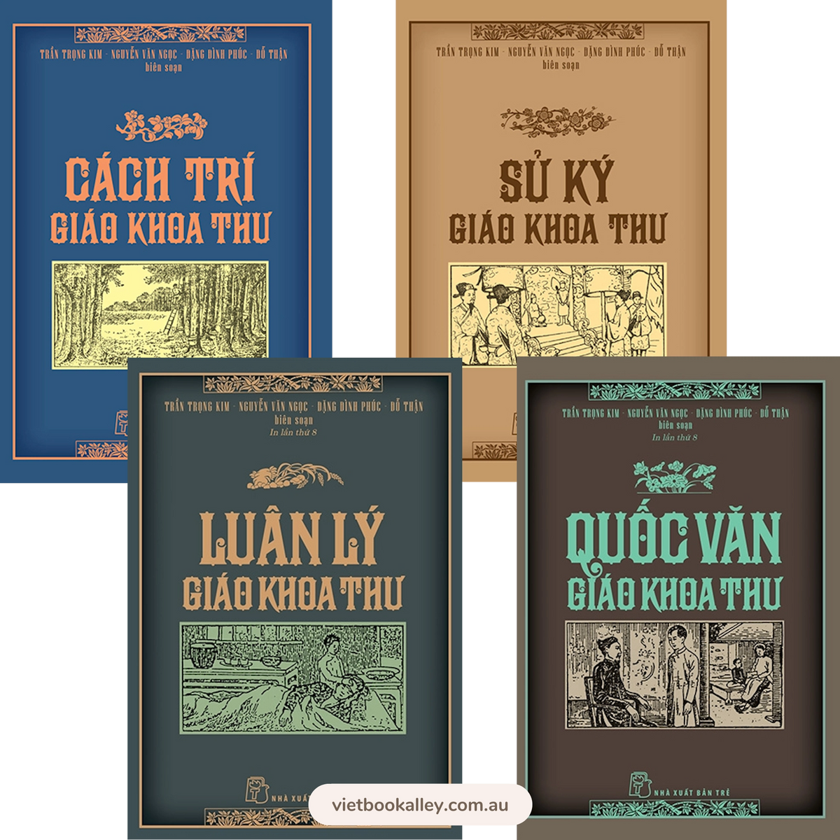 [PRE-ORDER] Giáo Khoa Thư (Quốc Văn, Luân Lý, Cách Trí, Sử Ký)