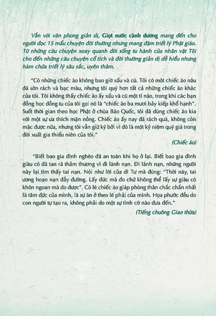 Giọt Nước Cành Dương