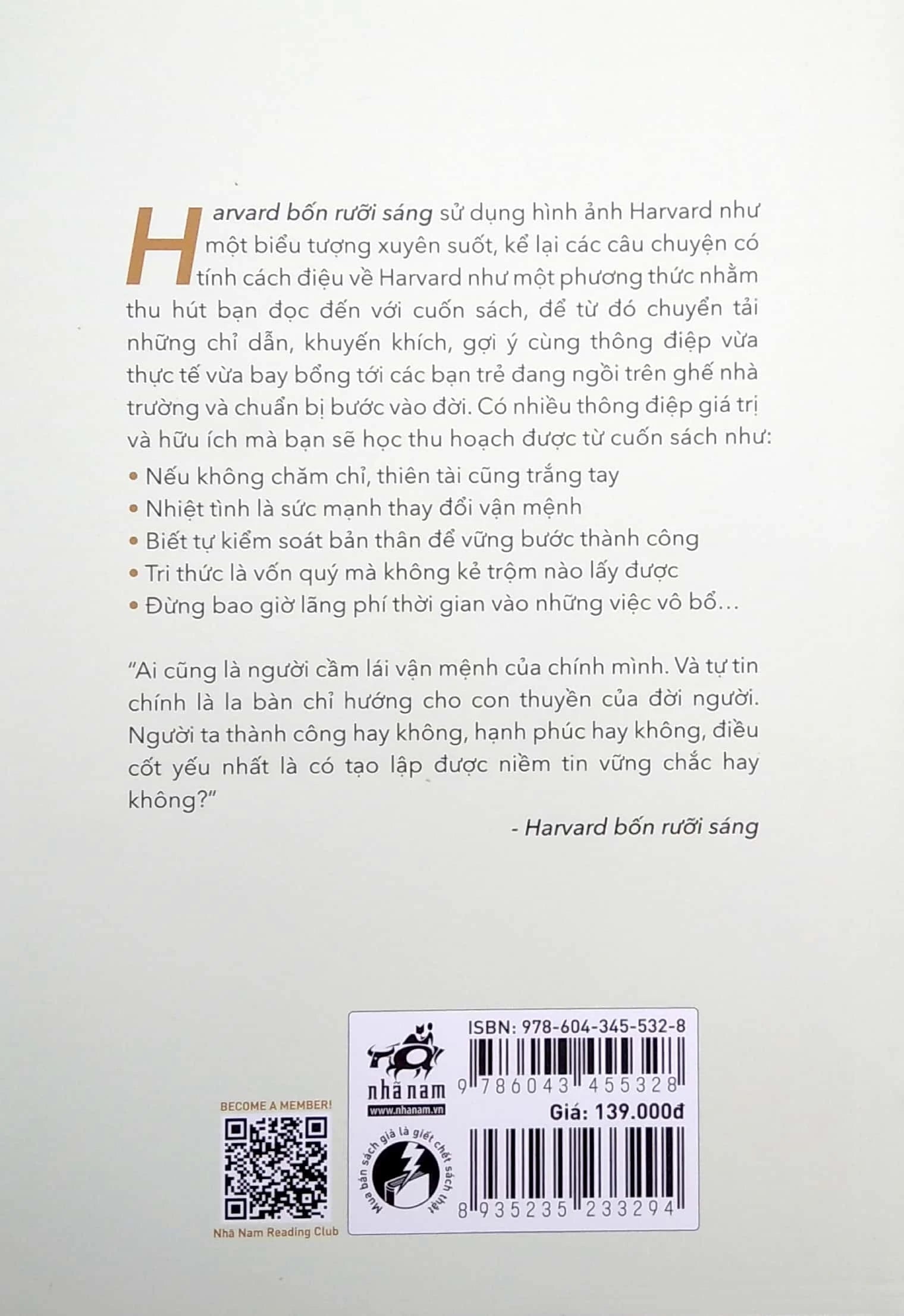 [PRE-ORDER] Harvard Bốn Rưỡi Sáng