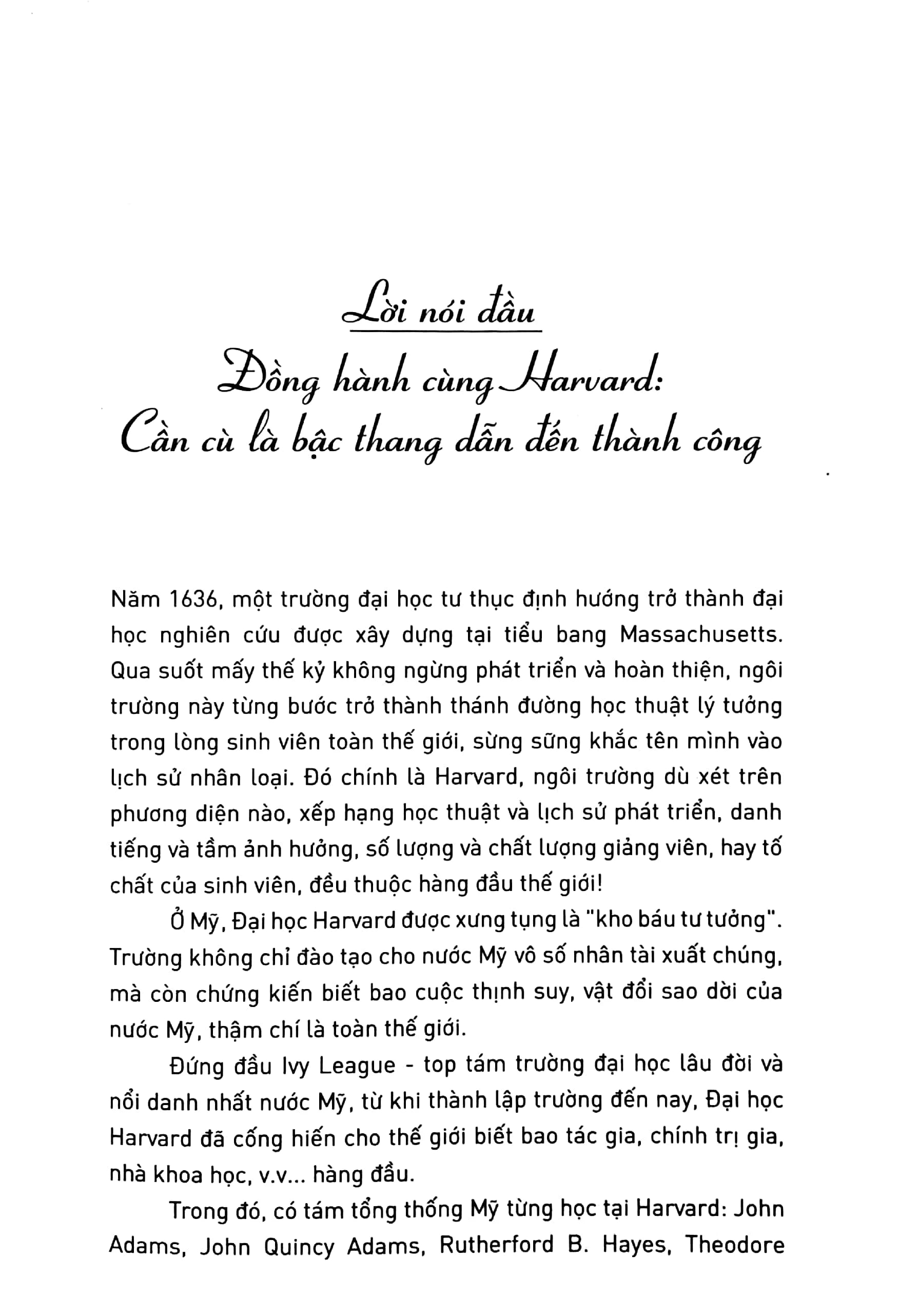 [PRE-ORDER] Harvard Bốn Rưỡi Sáng