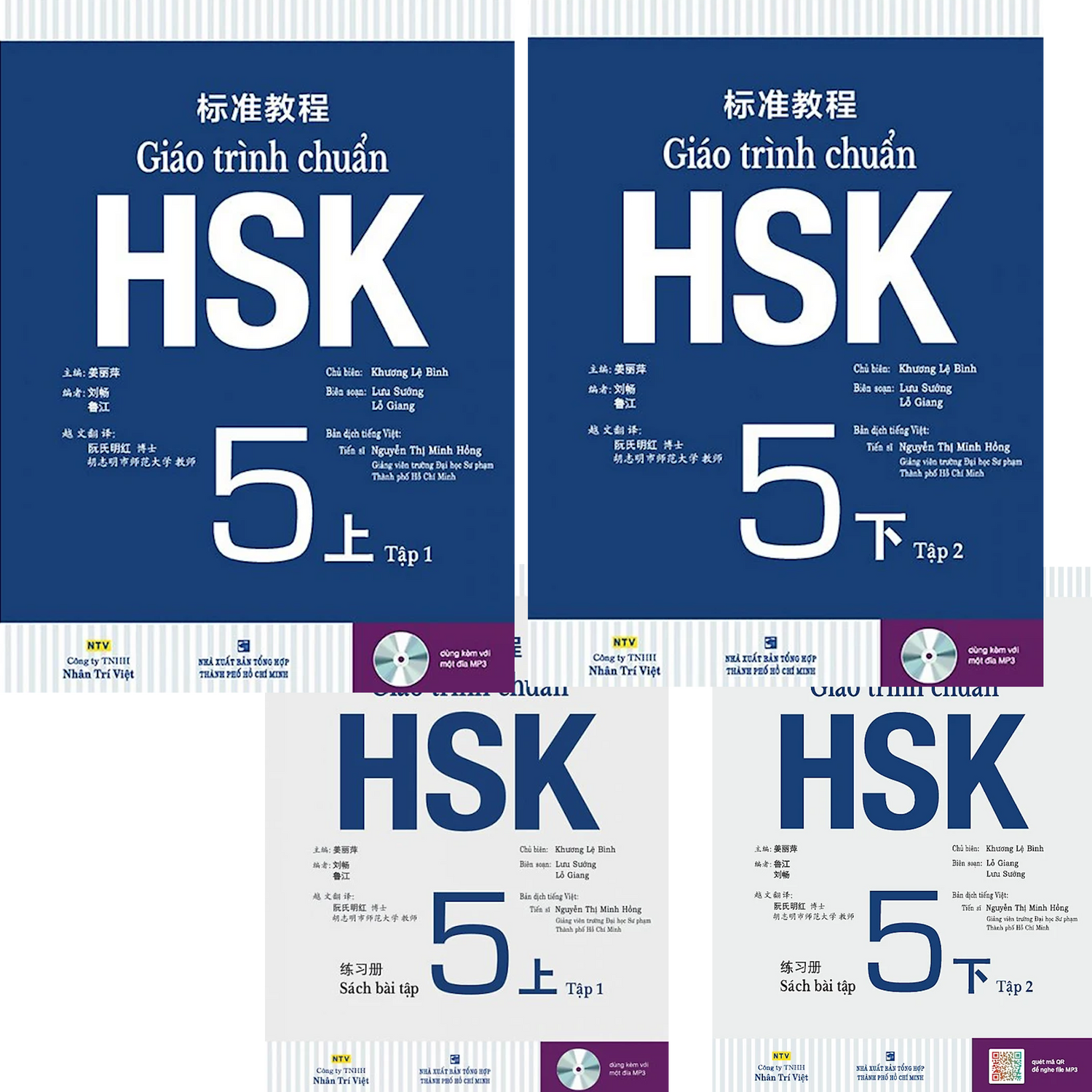 [PRE-ORDER] Giáo Trình Chuẩn HSK 5 (4 cuốn bài học & bài tập)