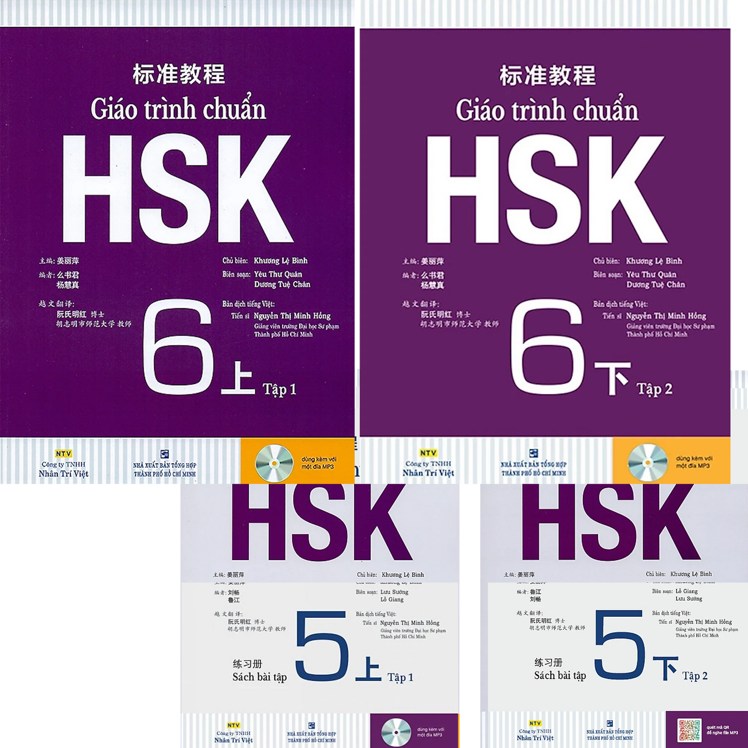 [PRE-ORDER] Giáo Trình Chuẩn HSK trọn bộ 6 tập (18 cuốn bài học & bài tập)