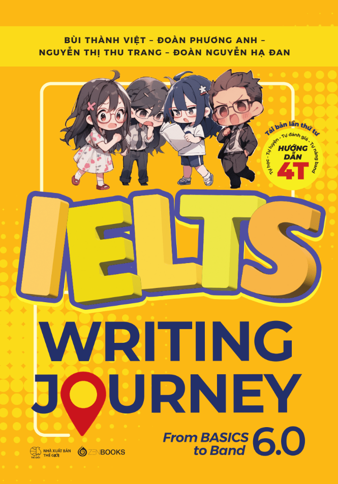 [PRE-ORDER] IELTS Writing Journey - From Basics To Band 6.0