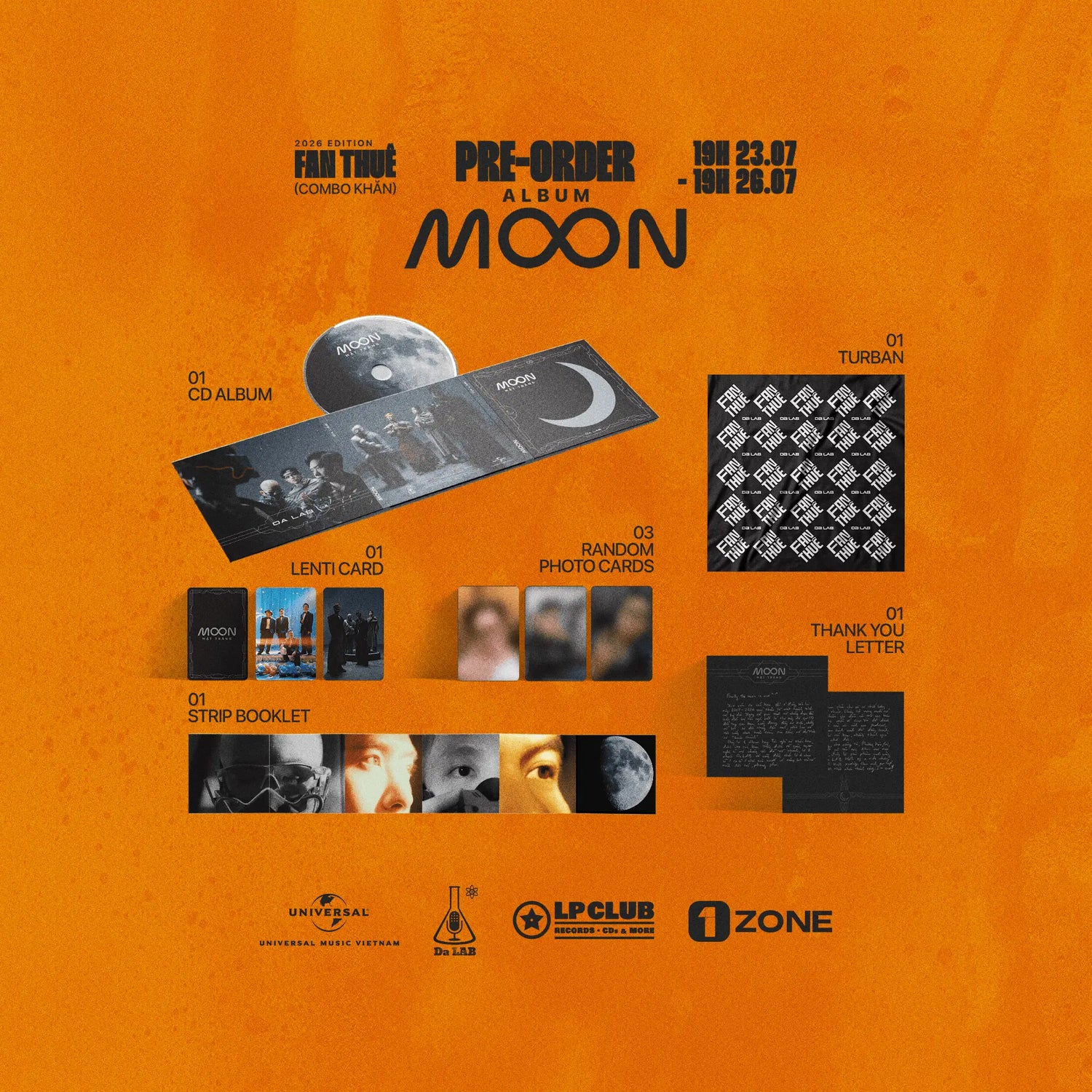 [PRE-ORDER] M∞N by Da LAB CD - FAN THUÊ 2026 EDITION