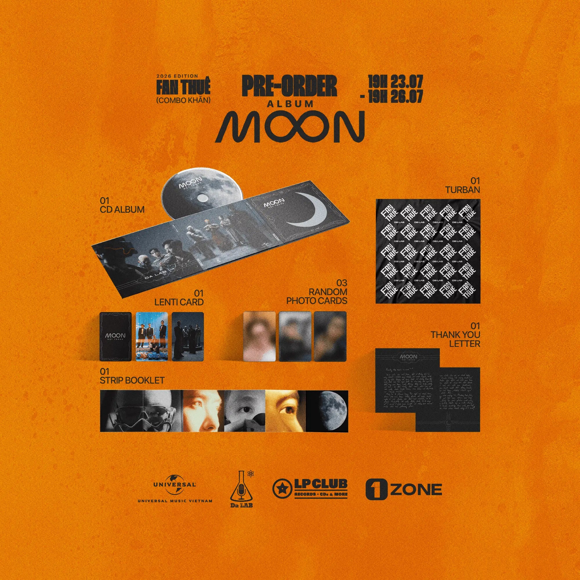 [PRE-ORDER] M∞N by Da LAB CD - FAN THUÊ 2026 EDITION