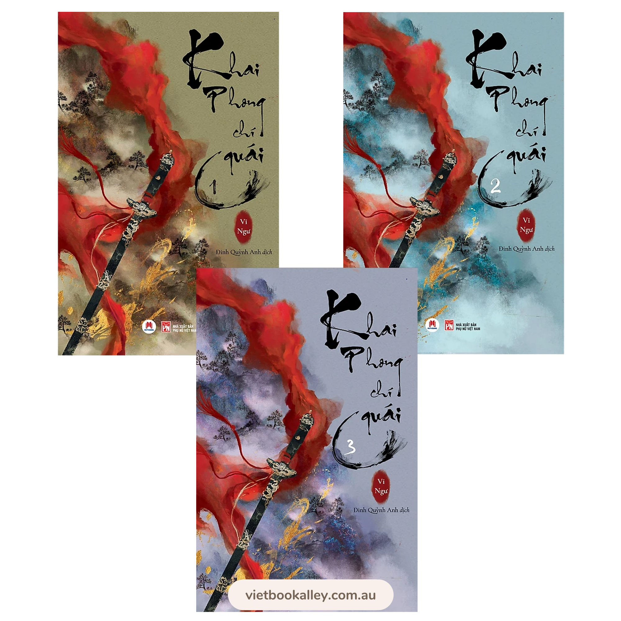 [PRE-ORDER] Khai Phong Chí Quái (bộ 3 tập)