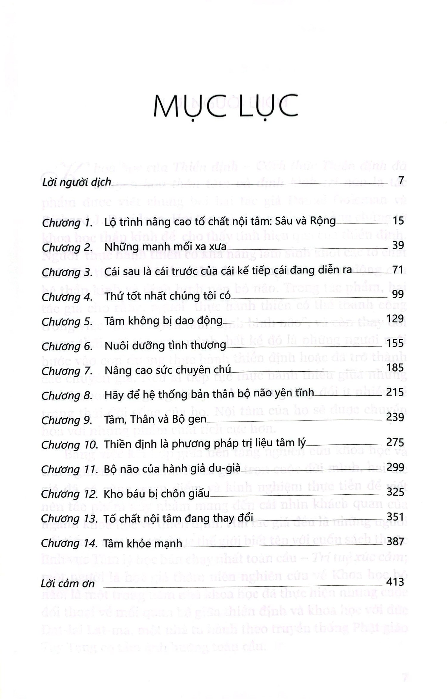  Khoa Học Của Thiền Định