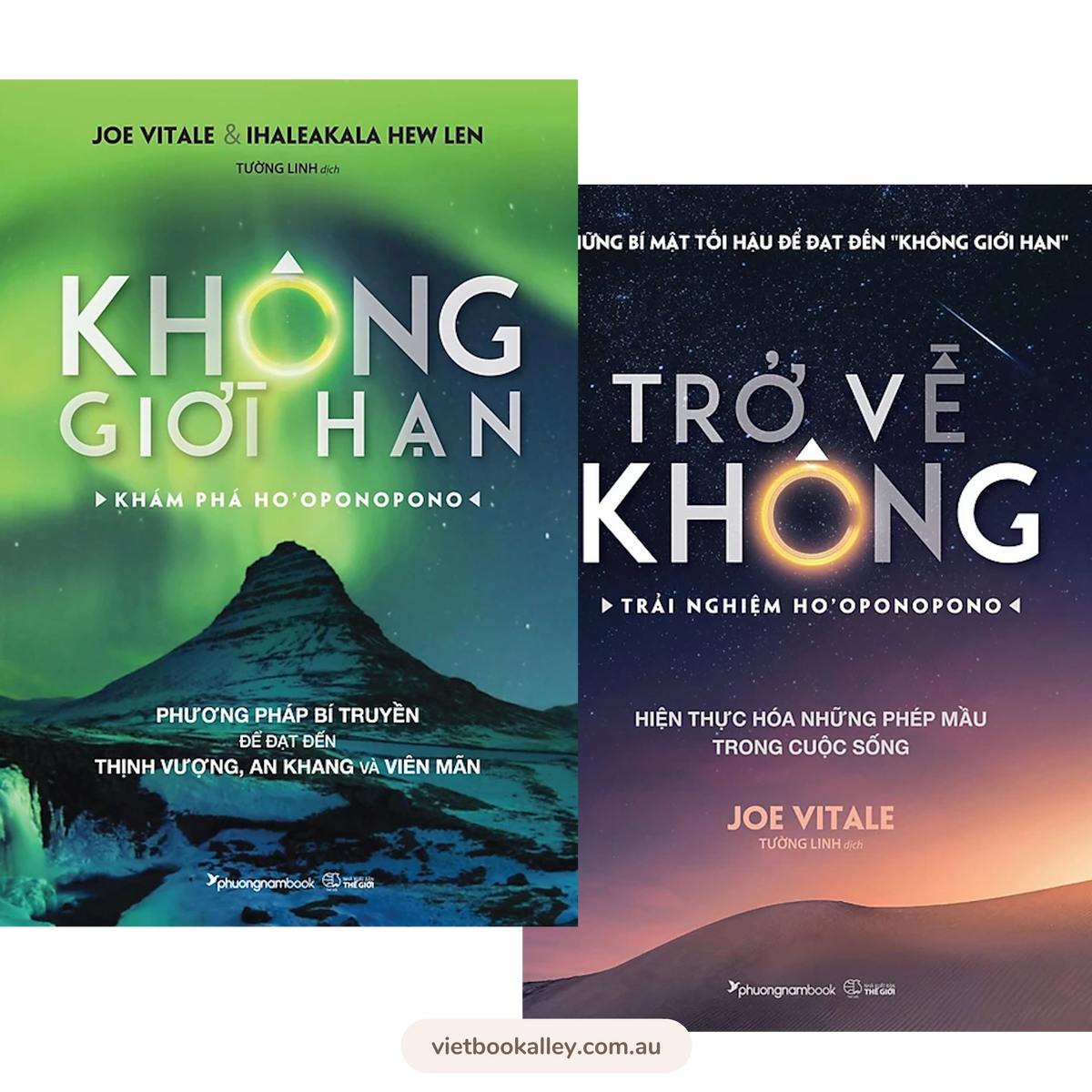Combo Ho'oponopono - Không Giới Hạn & Trở Về Không
