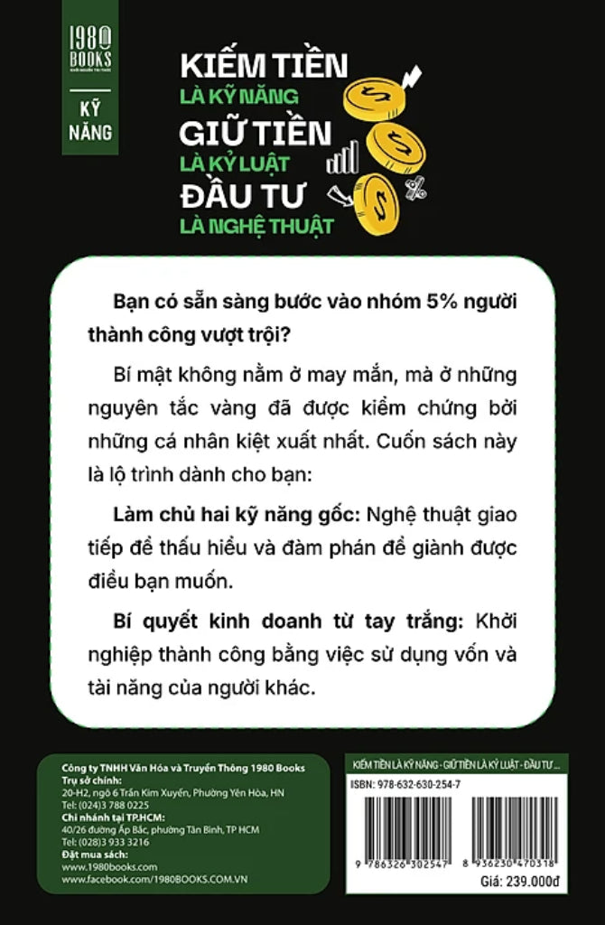 Kiếm Tiền Là Kỹ Năng